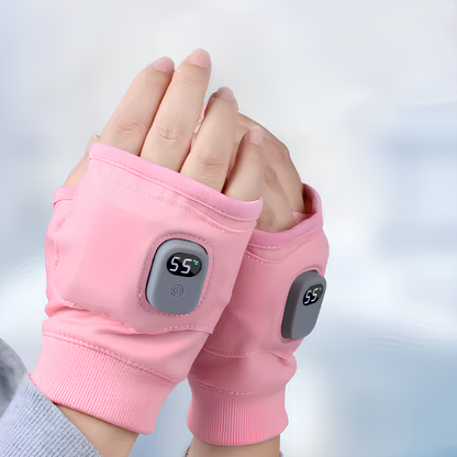 Rechargeable Heated Fingerless Gloves