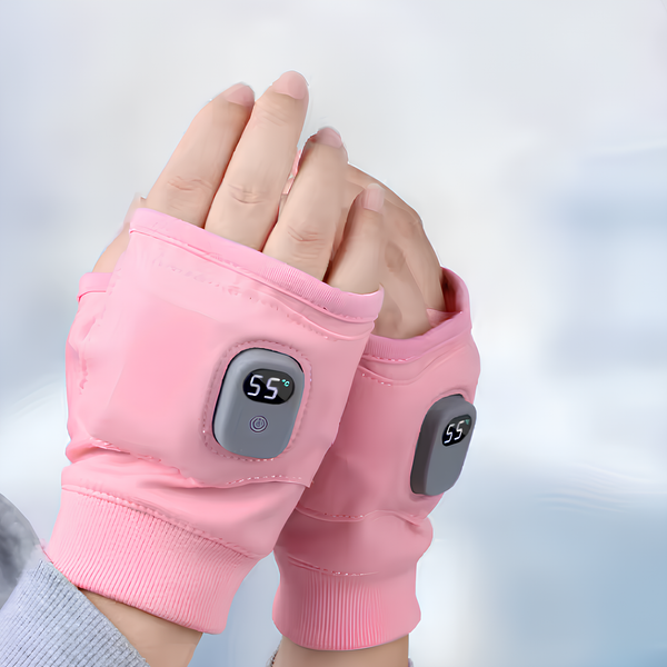Rechargeable Heated Fingerless Gloves